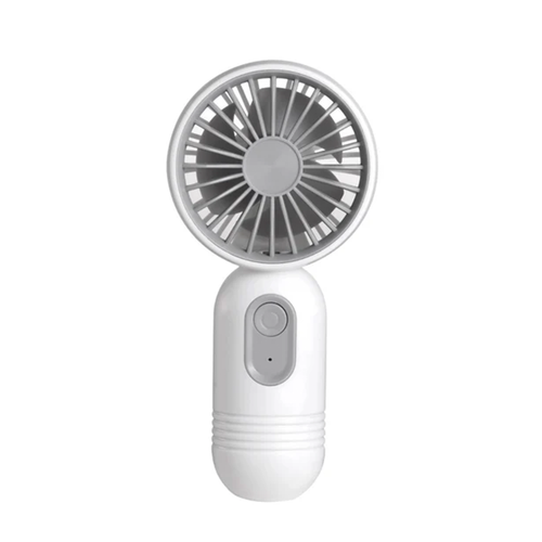 Compact USB Rechargeable Handheld Mini Fan 3‑Speed Adjustable