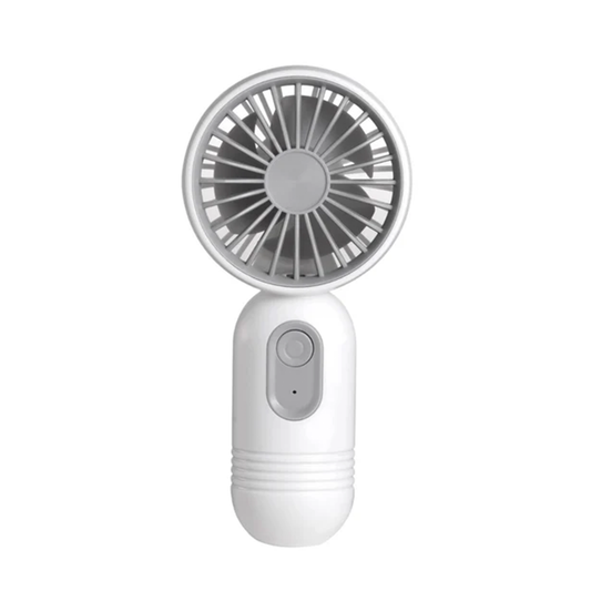 Compact USB Rechargeable Handheld Mini Fan 3‑Speed Adjustable